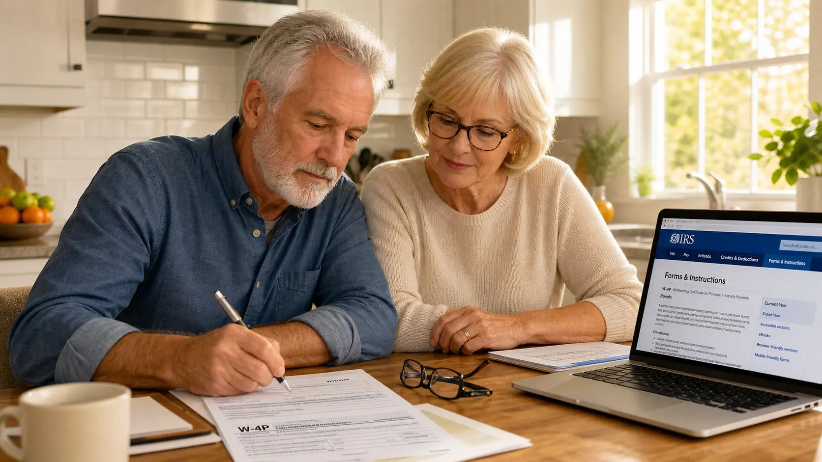 How to Fill Out a W-4P for Dummies: A Simple Step-by-Step Guide