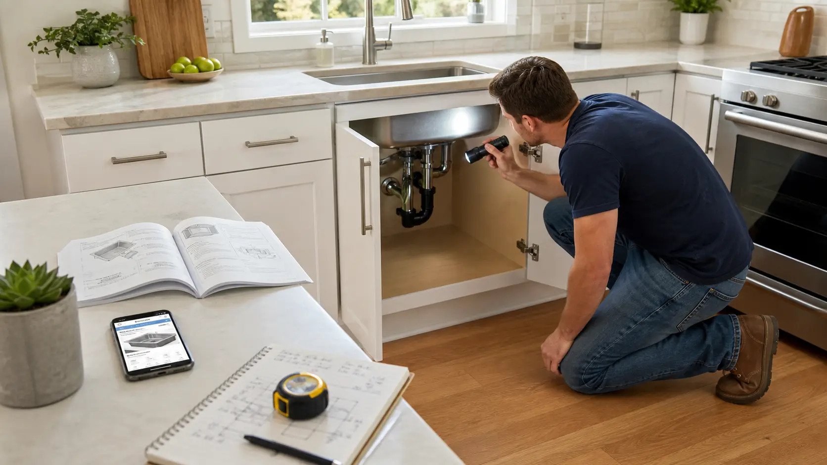 Not sure how to find your SDZIC462/500 sink model number? This complete guide shows every location to check, what to do if it's missing, and how to verify it fast.