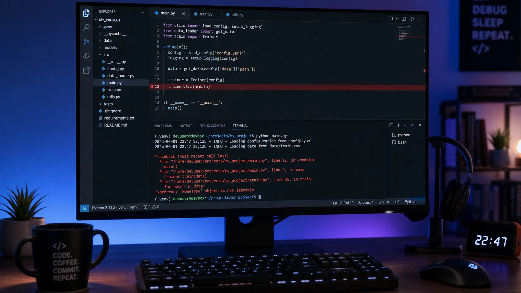 Getting the xud3.g5-fo9z Python error? Here's exactly how to fix it — clear pip cache, recreate your virtual environment, and get your project running again fast.